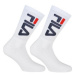 FILA-F9598 SOCKS 2-PACK-300-WHITE Bílá