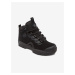 Černé pánské kožené kotníkové boty DC Navigator - Pánské