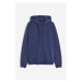 H & M - Bunda's kapucí Loose Fit - modrá