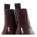 Lace Boot - burgundy