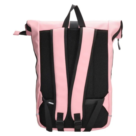 Beagles Růžový voděodolný objemný batoh "Raindrop" 29L