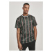 Tričko Southpole Thin Vertical Stripes AOP T-Shirt - green