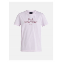 Tričko peak performance jr original tee růžová