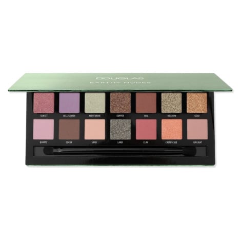 Douglas Collection - Make-Up Earthy Nudes Eyeshadow Palette Oční stíny 17.6 g Rosegold unisex