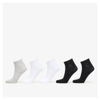 Ponožky Urban Classics No Show Socks 5-Pack Black/ White/ Grey