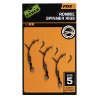 Fox montáž ronnie spinner rigs 3 ks - háček 5