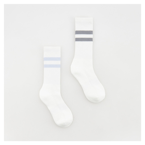 Reserved - Sada 2 párů ponožek - Ivory