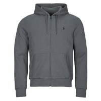 Polo Ralph Lauren SWEATSHIRT ZIPPE EN DOUBLE KNIT TECH Šedá