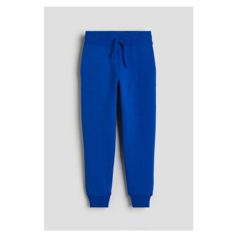 H & M - Kalhoty jogger's česanou vnitřní stranou - modrá H&M