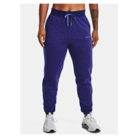 Under Armour Sportovní kalhoty Essential Script Pant-BLU - Dámské