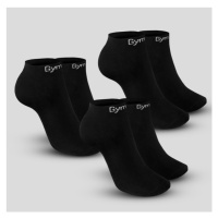 Ponožky Ankle Socks 3Pack Black L/XL - GymBeam