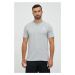 Bavlněné tričko adidas šedá barva, IC9288
