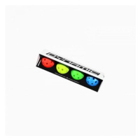 Unihoc Ball Dynamic yellow/red/blue/green 4-pack