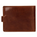 Pánská kožená peněženka Lagen Mareto - světle hnědá