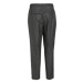 Vila Trousers Shine 7/8 - Black/silver Černá