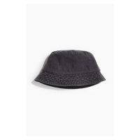 H & M - Bavlněný klobouček bucket - černá