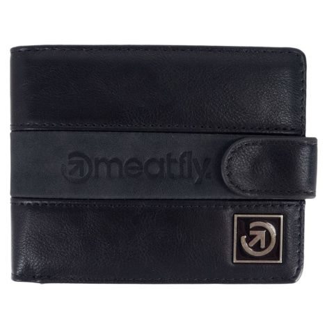 Meatfly peněženka Neil Black | Černá