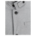 Světle šedý zimní kabát s příměsí vlny Jack & Jones Blamelton