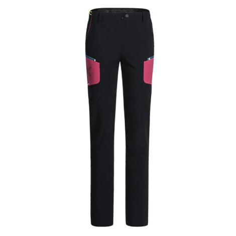 Montura dámské kalhoty Brick, černá/růžová