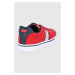 Dětské boty Levi's červená barva