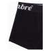 Ombre Clothing Stylové černé boxerky U283