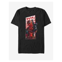 Černé unisex tričko Marvel Bang Bang Bang