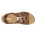 Keen Elle Mixed Strap Women Dámské kožené sandály 10031234KEN toasted coconut/birch