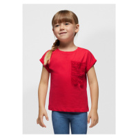 Tričko s krátkým rukávem a kapsičkou červené MINI Mayoral