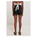 Ladies Paperbag Shorts - black