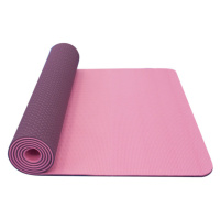 Yate Yoga mat dvouvrstvá Tpe YTSA04681 fialová/růžová
