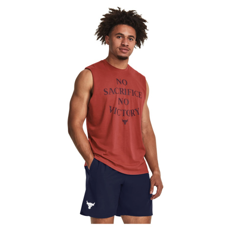 Under Armour Project Rock Sms Sl Tank Heritage Red