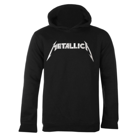mikina s kapucí pánské Metallica - WHITE LOGO - AMPLIFIED - ZAV860MHC