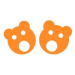 Nadlehčovací kroužky matuska dena bear rings 160x38mm oranžová