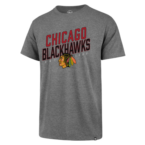 Chicago Blackhawks pánské tričko 47 echo tee grey 47 Brand