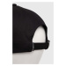 Bavlněná baseballová čepice Guess černá barva, s potiskem, M4RZ22 WF8V0