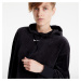 Nike Sportswear Women's Velour Cropped Pullover Hoodie Black/ Sail
