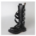 boty kožené dámské - - STEEL - 139/140 BLACK 5P