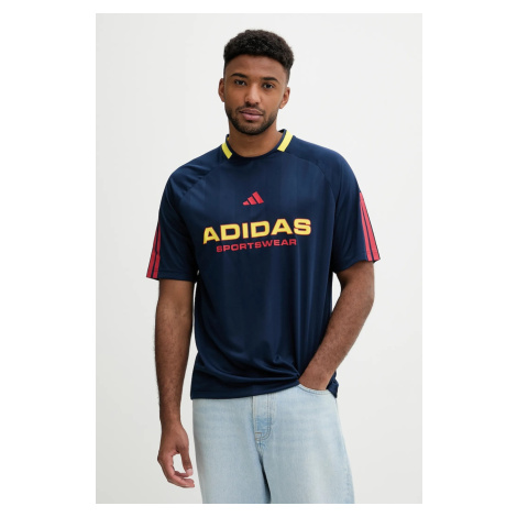 Tričko adidas Tiro pánské, tmavomodrá barva, KB5571