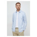 Košile Calvin Klein pánská, slim, s klasickým límcem, K10K112301
