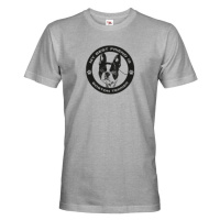 Pánské tričko s potiskem Bostonského teriéra - skvělý dárek pro milovníky psů