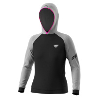 Mikina Dynafit 24/7 Hoody W alloy melange 2024 Barva: černá / šedá