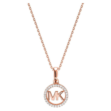 Stříbrný pozlacený náhrdelník Michael Kors