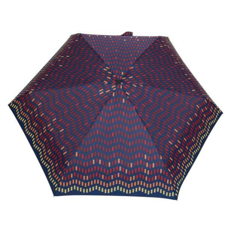 Skládací deštník mini Čárkování, tmavě modrá PARASOL