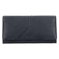 Dámská kožená peněženka Lagen Frela - tmavě modrá