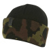 Avid carp čepice black and camo beanie