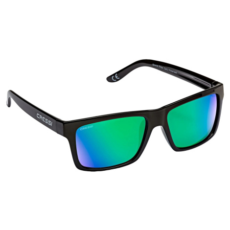 Cressi Bahia Black/Green/Mirrored Jachtařské brýle