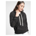 Černá dámská mikina fleece hoodie