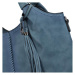 Módní dámská koženková kabelka Marisa, modrá