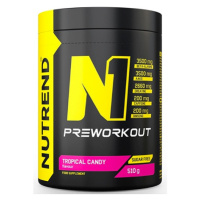 Nutrend N1 PRE-WORKOUT 510 g - tropical candy