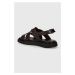 Kožené sandály Vagabond Shoemakers CONNIE dámské, hnědá barva, na platformě, 5757-401-35